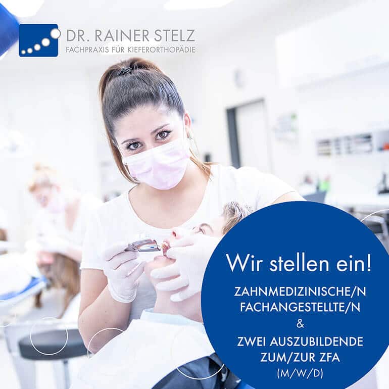 KFO Stelz | Post - Stellensuche Zahnmedizinische Fachangestellte und Auszubildende